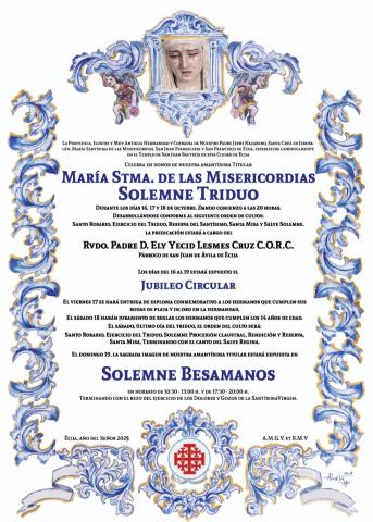 Triduo a María Stma. de ls Misericordias