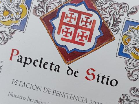 Reparto de papeletas de sitio 