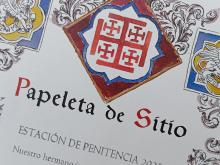 Reparto de papeletas de sitio 