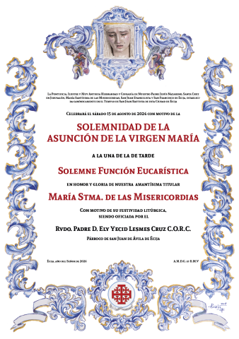 Festividad de la Asunción de la Virgen María